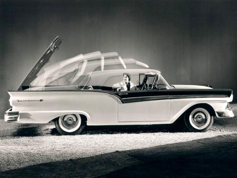  Ford Fairlane 500 Skyliner Retractable Hardtop 1957 года  (фото 23 из 41)